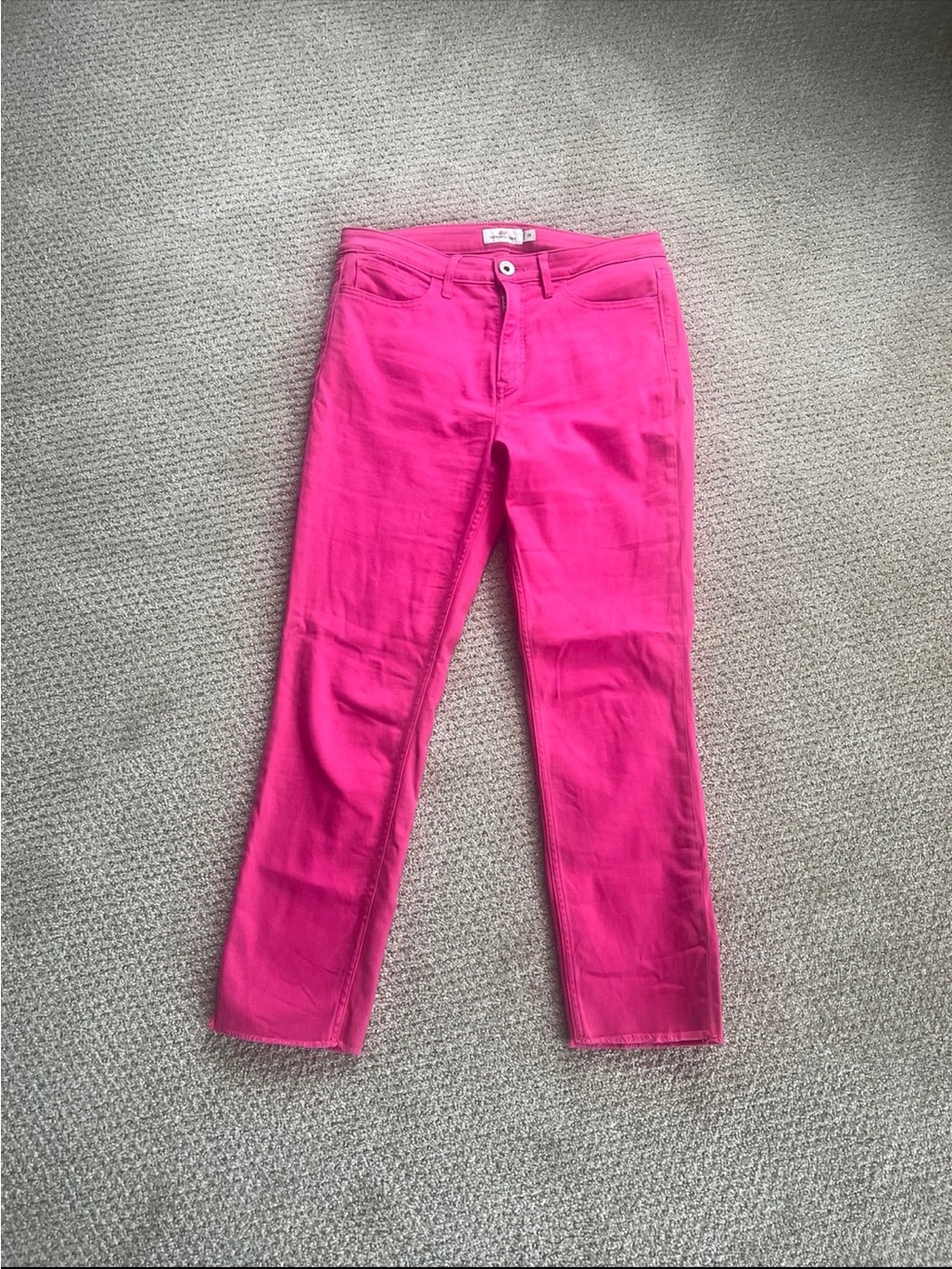 Vineyard Vines Hot Pink Straight Leg Jeans